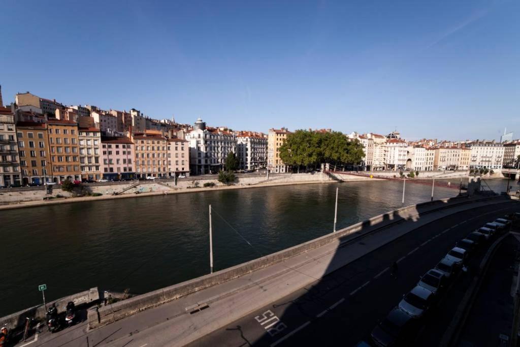 شقة Vieux Lyon Avec Vue Sur La Saone Ail المظهر الخارجي الصورة