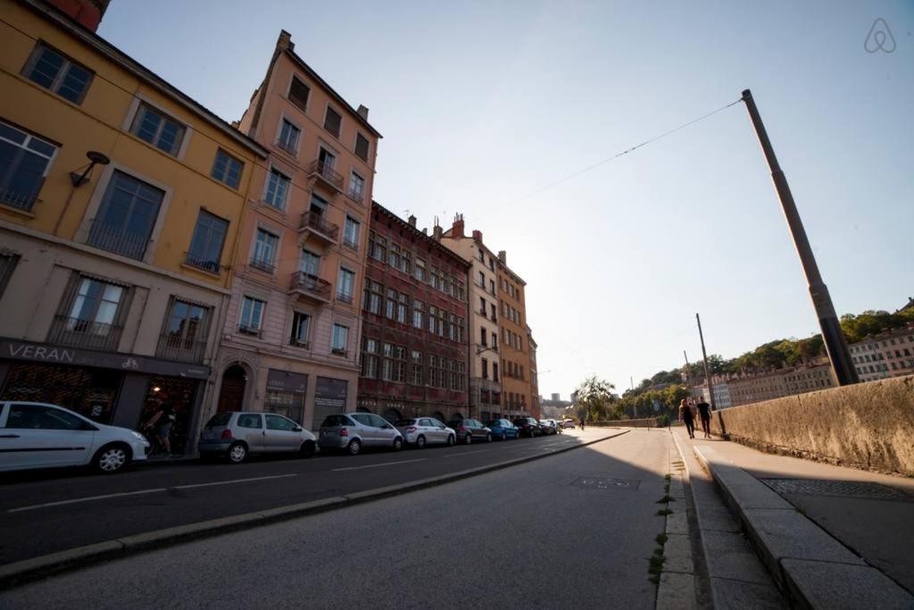 شقة Vieux Lyon Avec Vue Sur La Saone Ail المظهر الخارجي الصورة