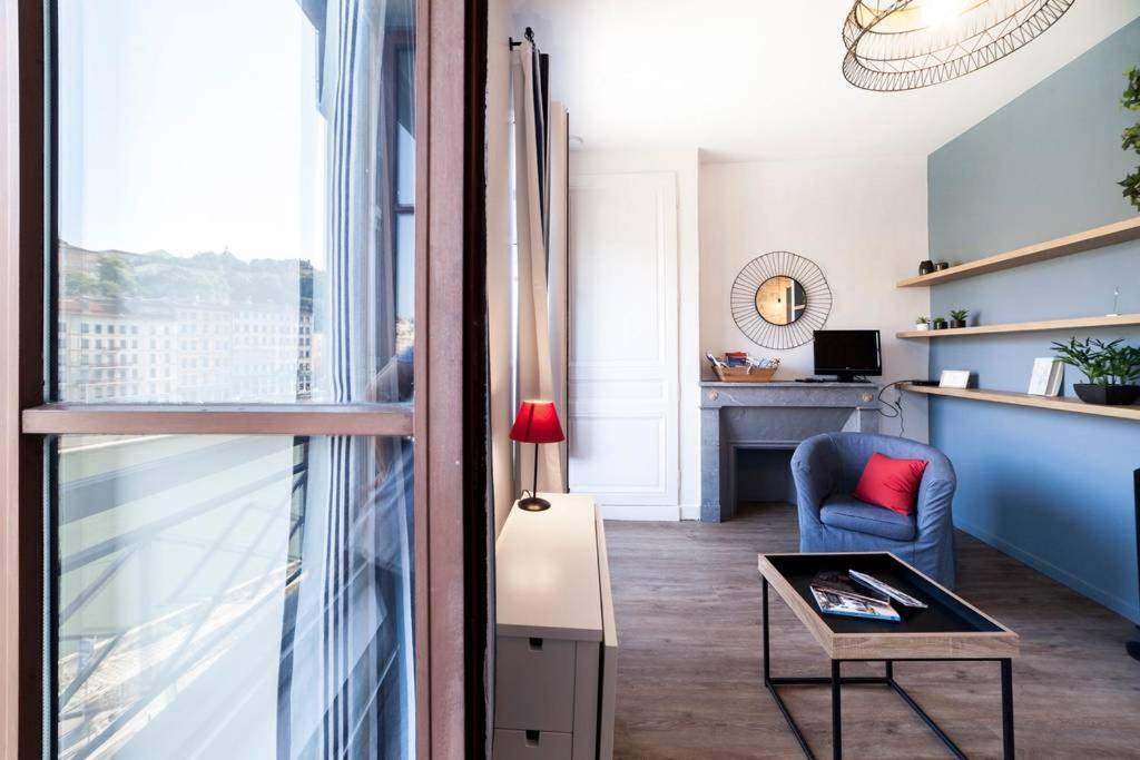 شقة Vieux Lyon Avec Vue Sur La Saone Ail المظهر الخارجي الصورة